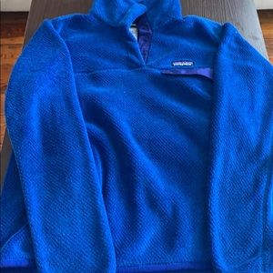 Deep blue Patagonia pullover